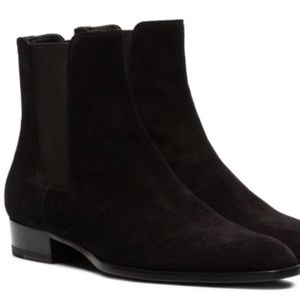 SAINT LAURENT WYATT CHELSEA BOOTS